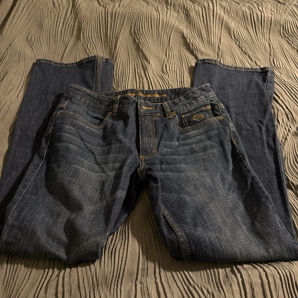 Classic Blue Women's Jeans Harley Davidson